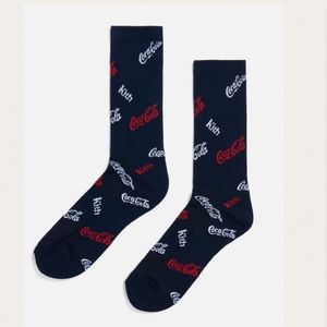 🆕 KITH X Coca-Cola Logo Socks